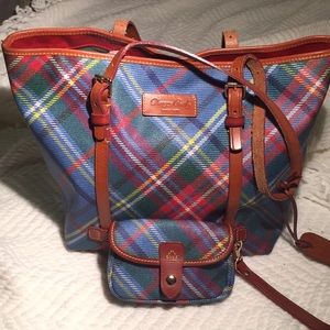 Dooney and Bourke tote and wristlet